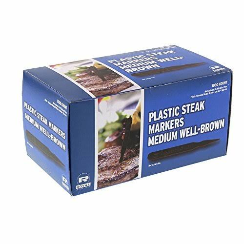 Brown Medium Steak Marker, Case of 10,000 Z3799
