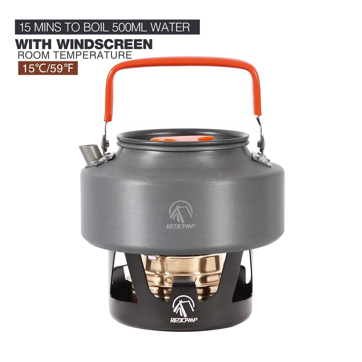 Lightweight Brass Alcohol Stove Burner with Stand O12936