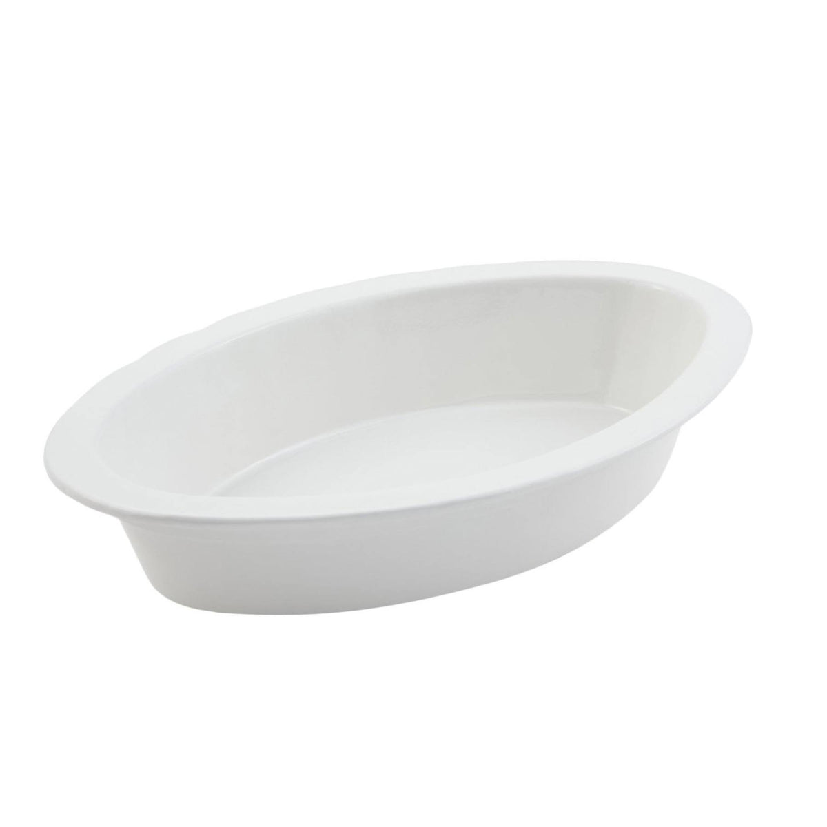 Oval Casserole Sandstone White, Case of 2 F97342