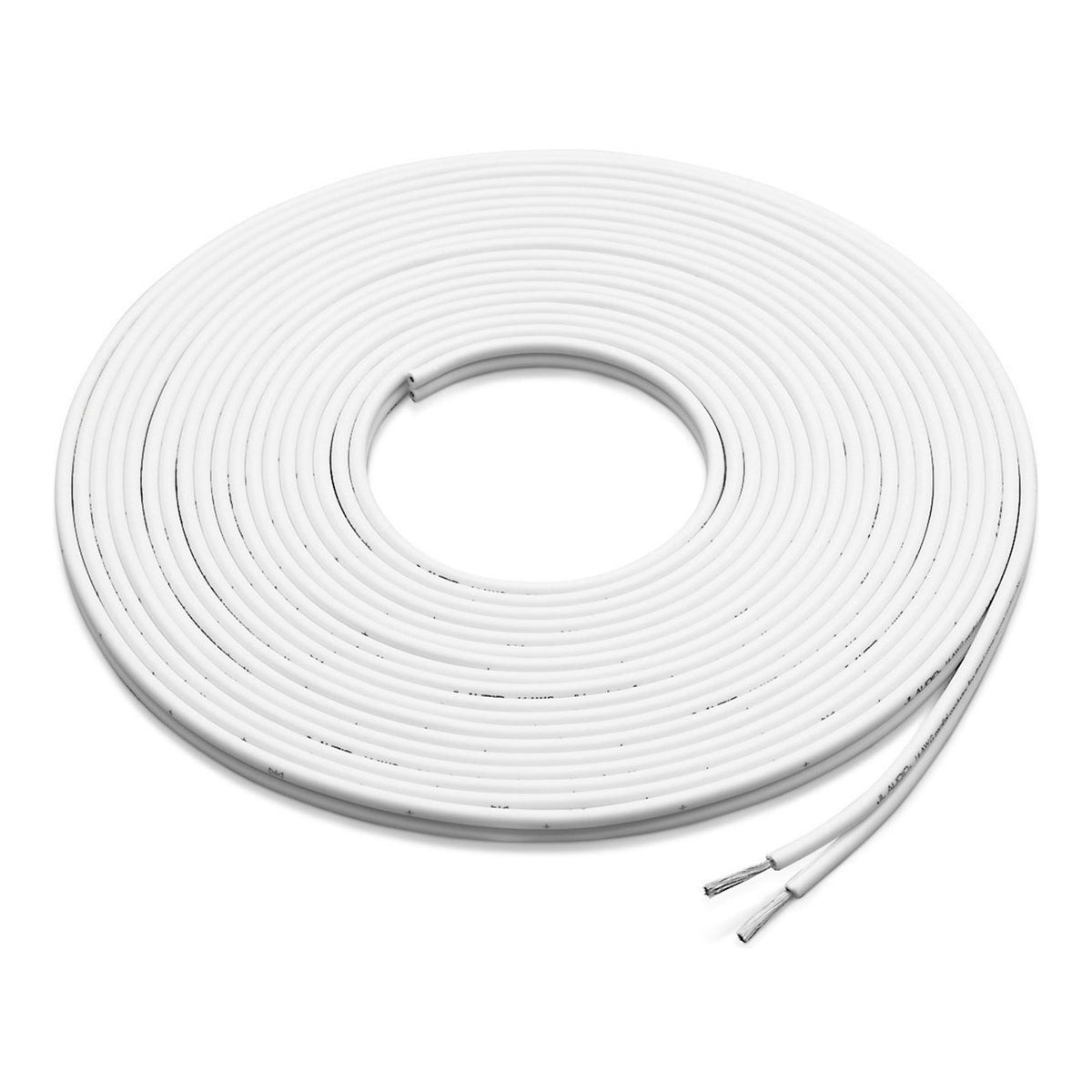 500 ft Spool of White 16 AWG Parallel Conductor Speaker Cable Q90559