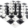 Giant Chess Set Bundle with Board & Checker Set V818454