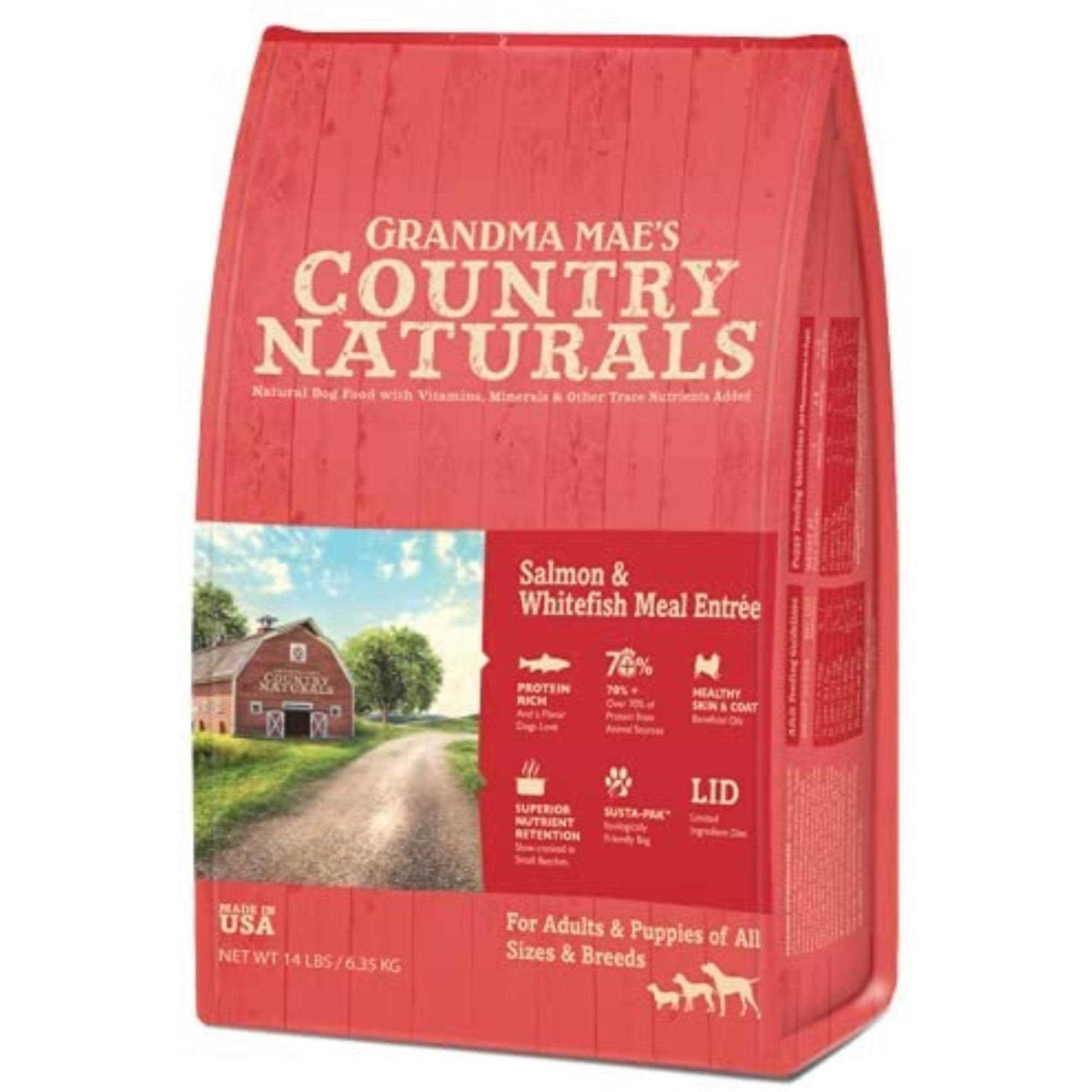 Salmon & Whitefish Meal Dry Dog Food S619