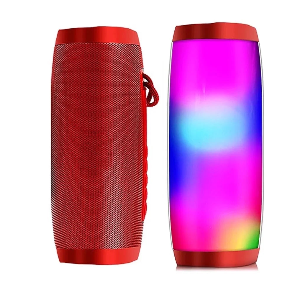 Waterproof Bluetooth 5.0 Portable Speaker with 7 LED Lights T770