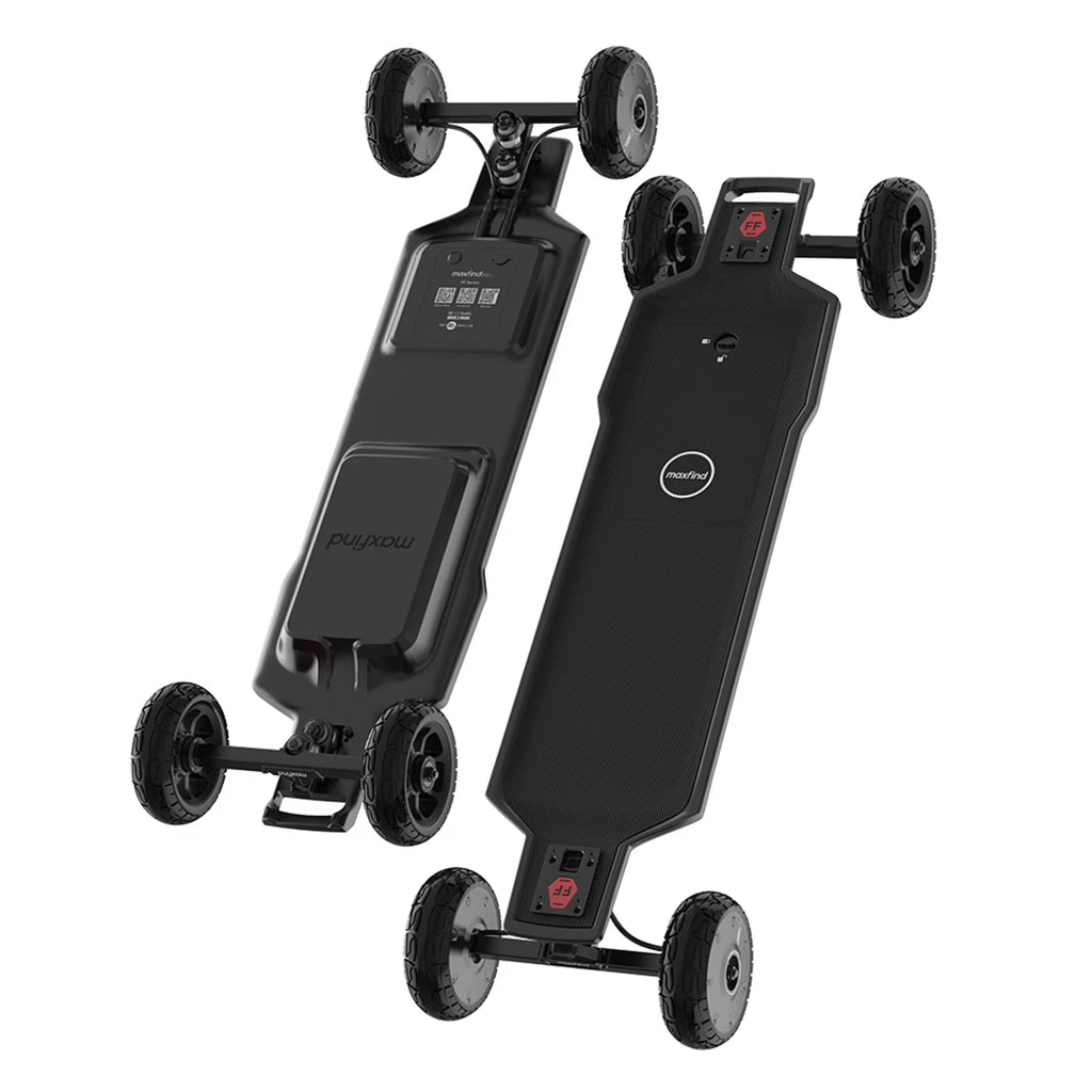 All-Terrain Electric Longboard with Remote, 28 Mph, 165 mm Wheels, 1500W Dual Motor, 38 Inch L239737
