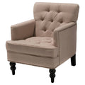 Beige Club Chair M2103