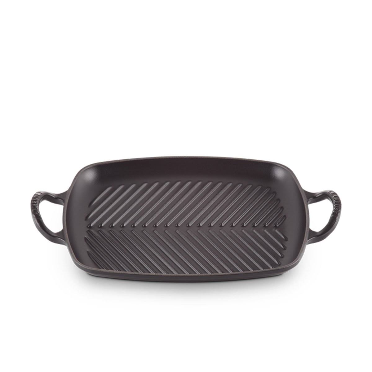 Satin Black Cast Iron Rectangular Grill X836