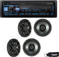 Bluetooth Receiver and Two Pairs of 6.5" Coaxial Speakers F357806