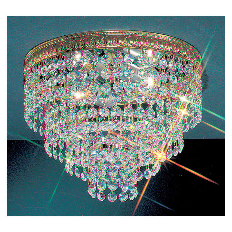 Crystal Baskets Flush Mount Light O207359