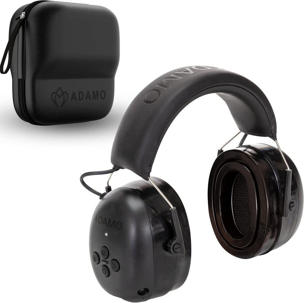 Bluetooth 5.0 Noise Reduction Safety Earmuffs with Adjustable Headband K804045