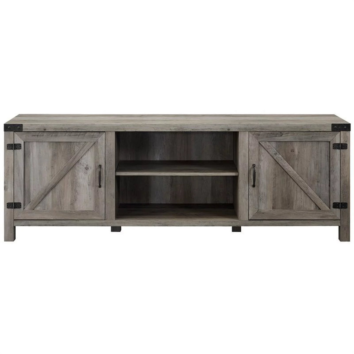 4 Piece TV Stand Coffee Table and 2 End Tables in Gray Z250