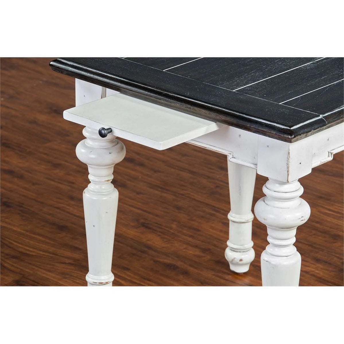 24" Farmhouse Wood End Table V8001