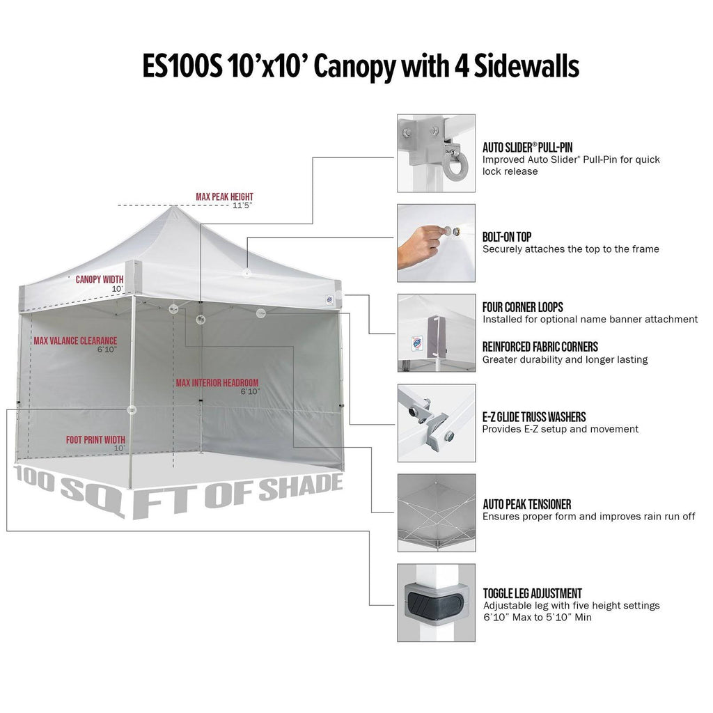 10 x 10 Instant Shelter Canopy B675417