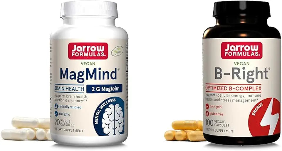 Brain Health and B-Complex Capsules Bundle, 90 and 100 Count J50548