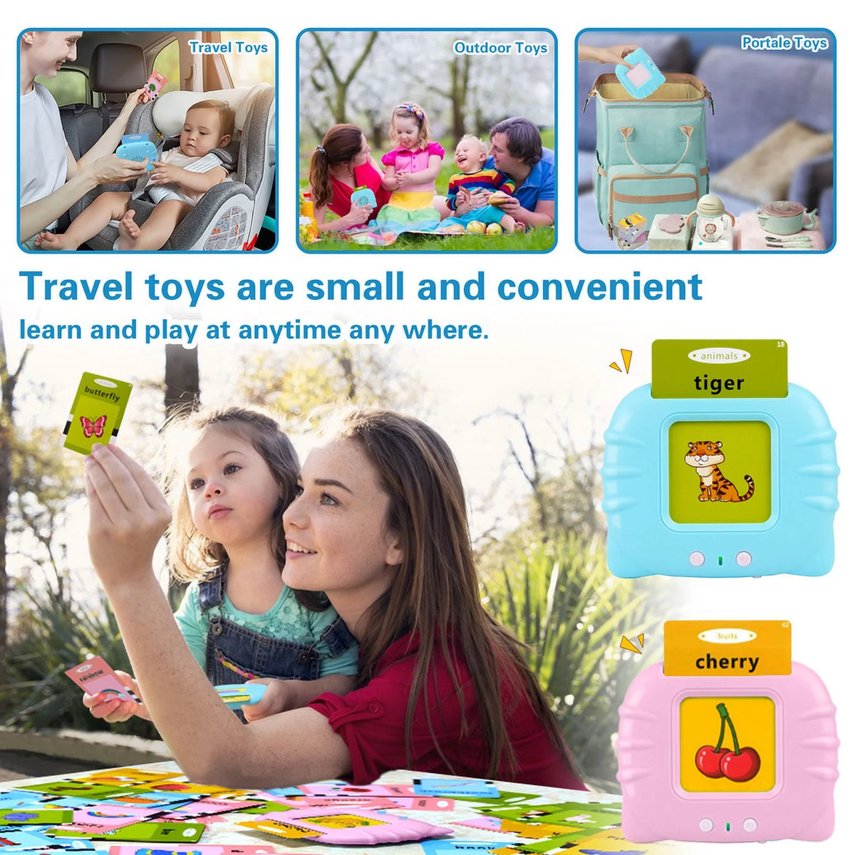 Talking Flash Cards Educational Toys for Toddlers Z249