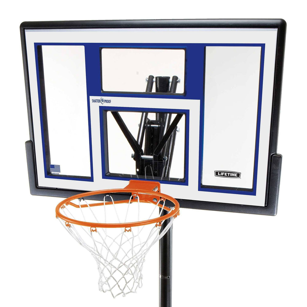 48-Inch Polycarbonate Portable Basketball Hoop E22271