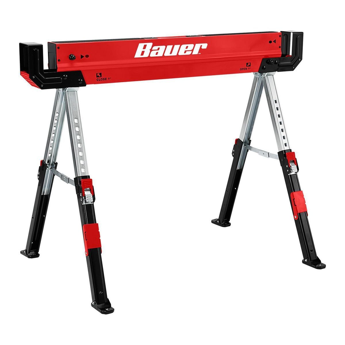 32 in. Steel Adjustable Sawhorse, 1300 lb. Capacity O290