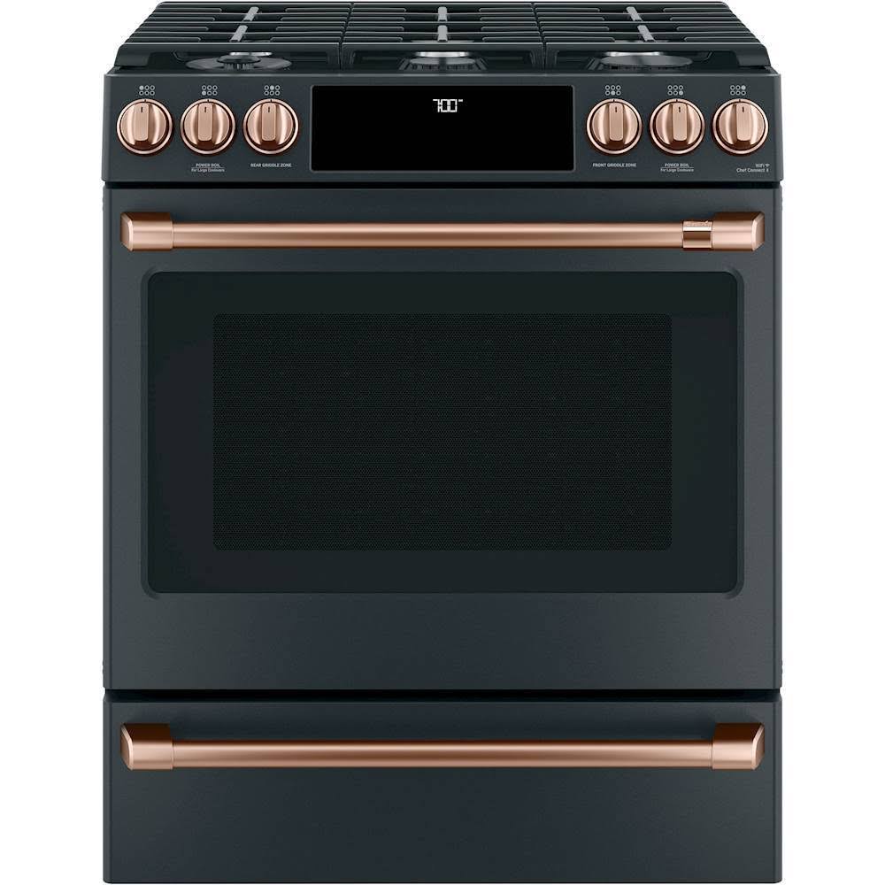 Brushed Copper Gas Knobs and Handle Kit V291639
