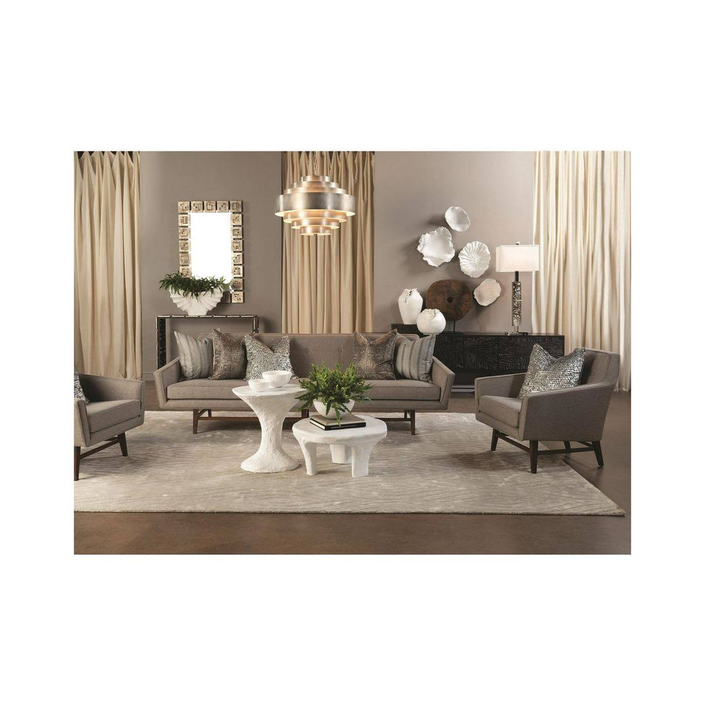 White Curled Wall Decor Y9022