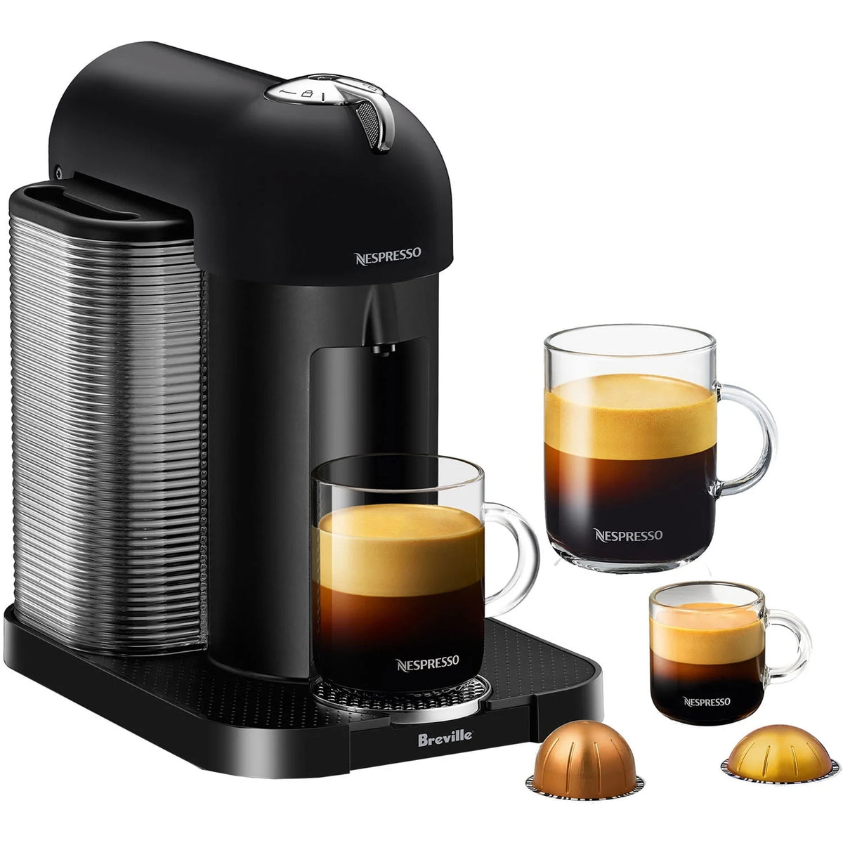Single-Serve Coffee & Espresso Machine Matte Black R18301